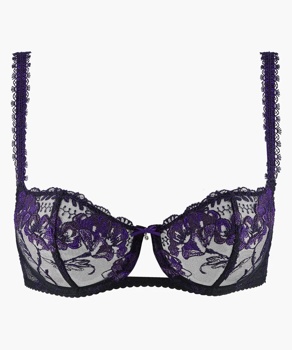 aubade-fleur-de-toi-soutien-gorge-corbeille-dark-orchid image 1