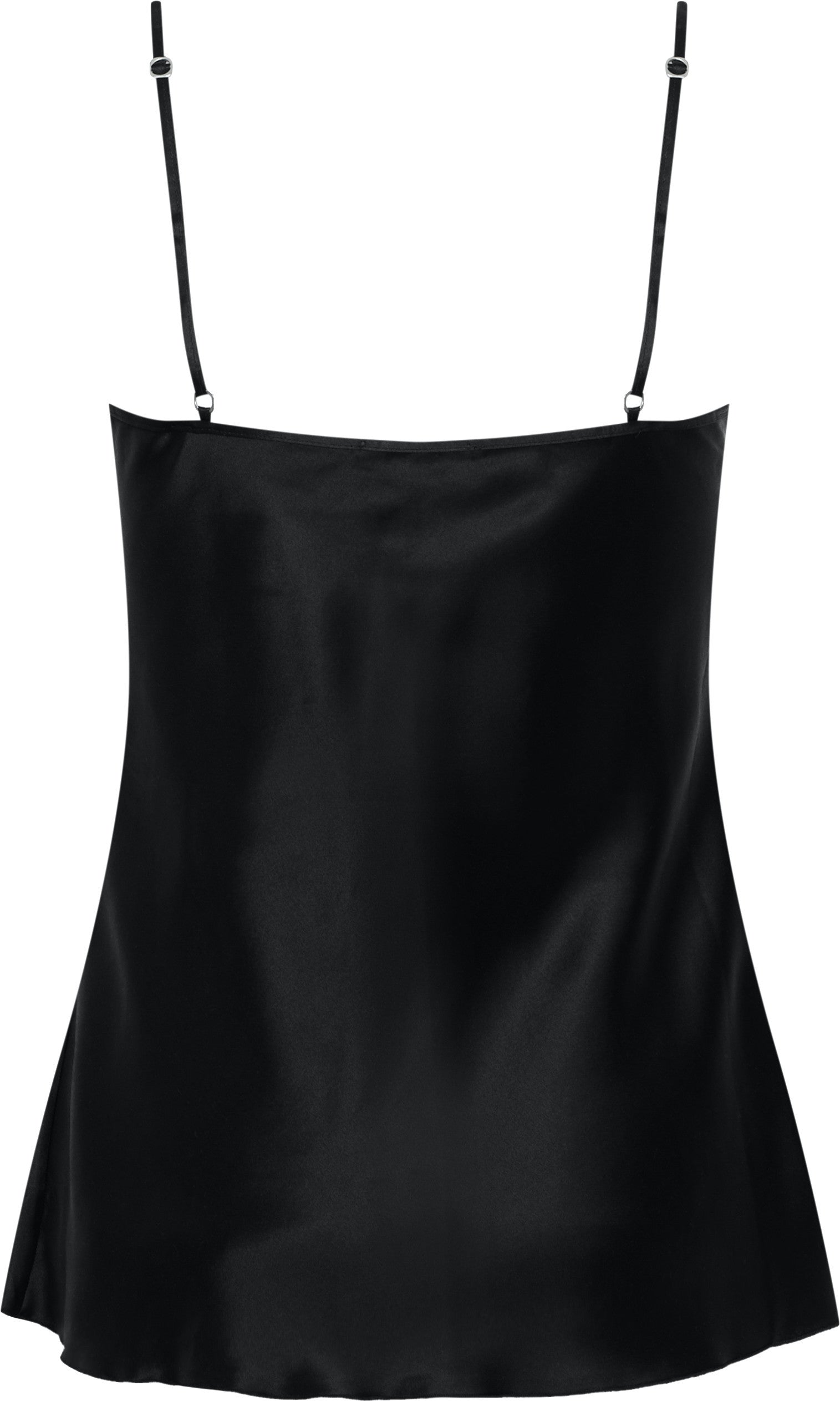 cadolle-ensemble-camisole-et-short-soie-noire image 4