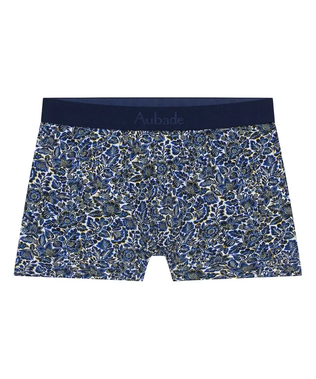 aubade-homme-boxer-batik-coton-bio-gots image 1