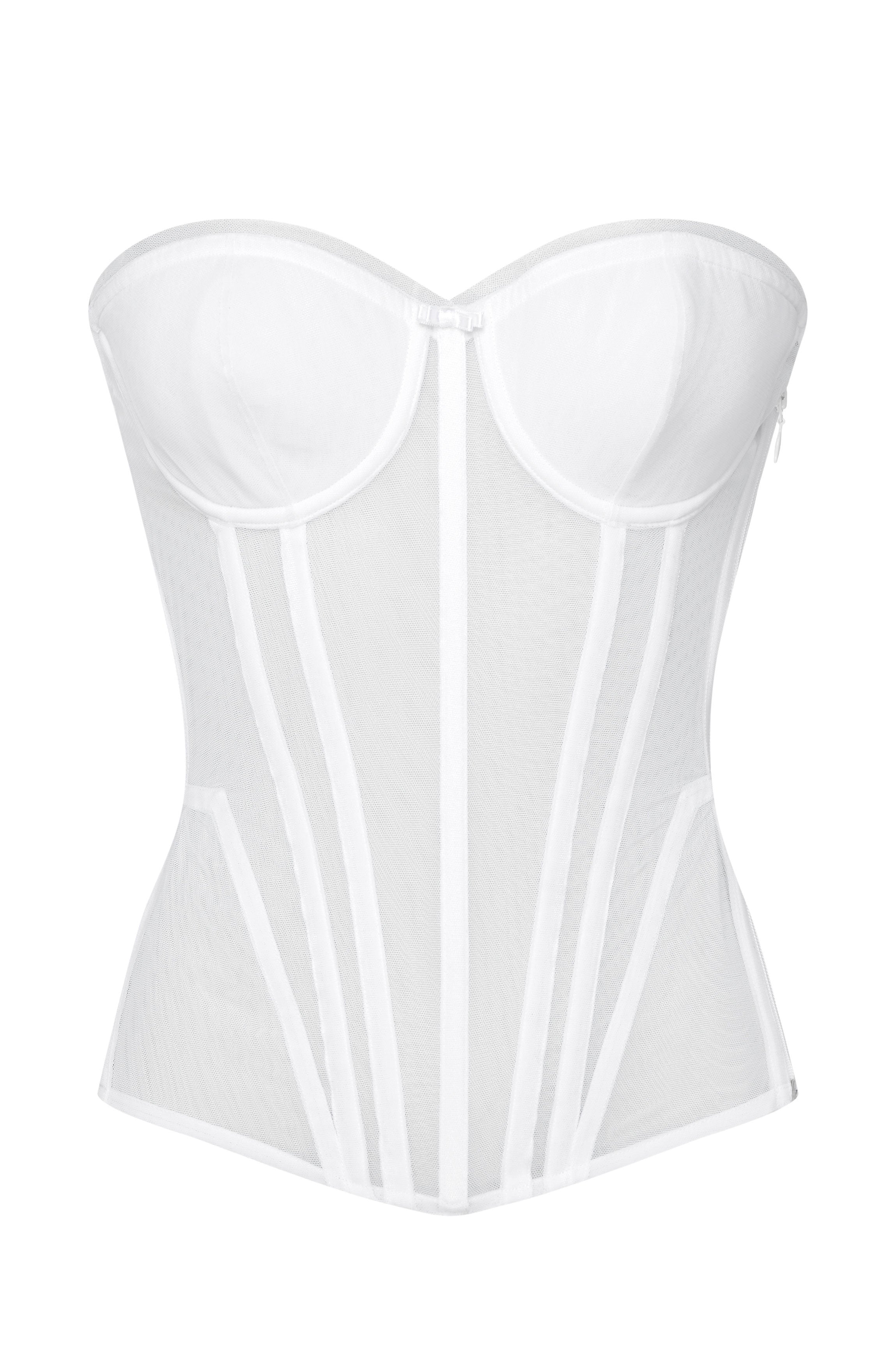 cadolle-cleves-corset-blanc-tulle-la-age image 1