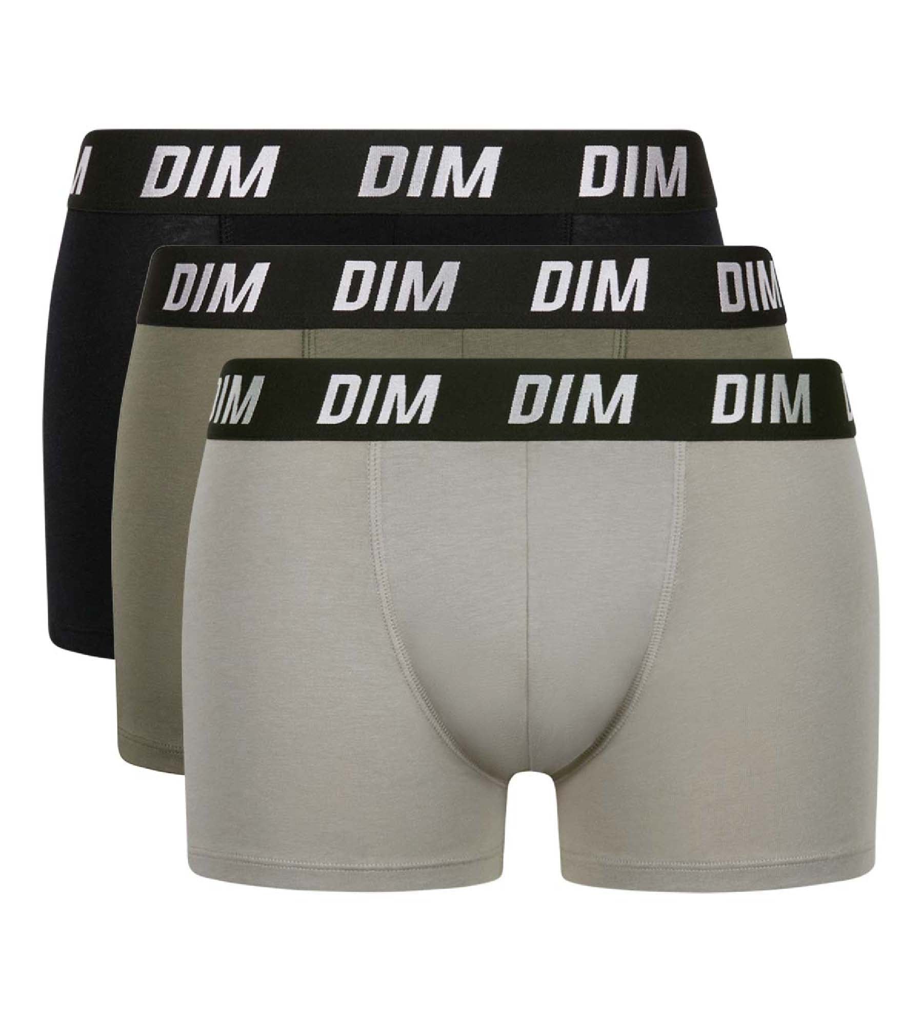 dim-lot-de-3-boxers-homme-regul-activ-vert-coton-thermor-gulant image 3