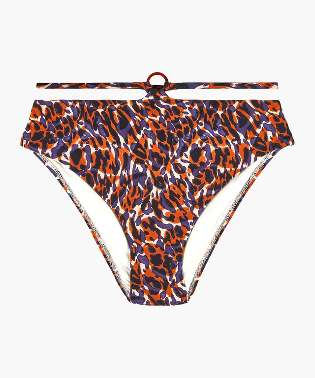 aubade-fierce-spirit-bas-de-maillot-taille-haute-wildcat image 1