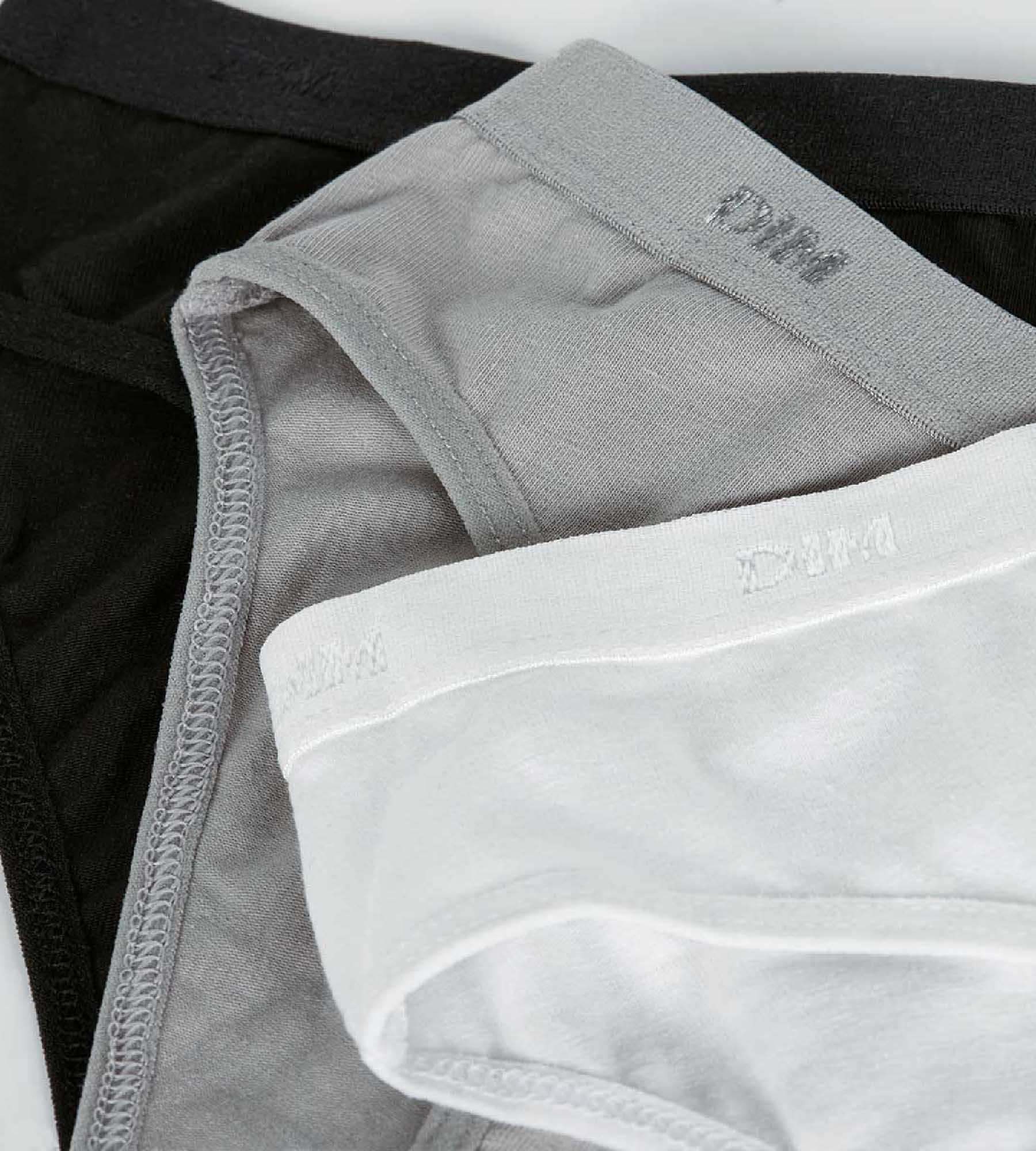 dim-lot-de-3-culottes-blanche-noire-grise-les-pockets-dim-girl image 3