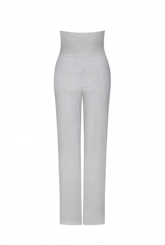 cadolle-relax-pantalon-pyjama-modal-gris-clair-424 image 3