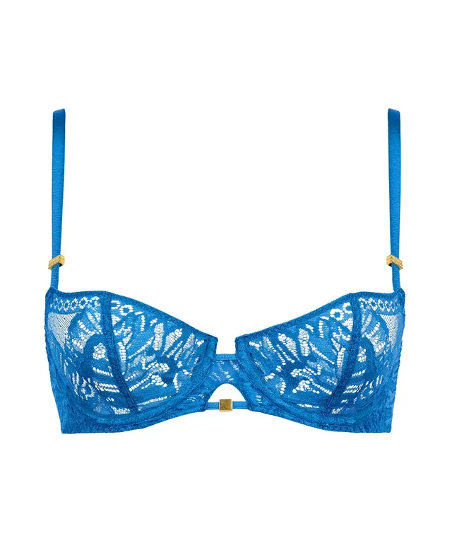 aubade-love-soul-soutien-gorge-corbeille-avec-armatures-azure-dentelle-florale image 1