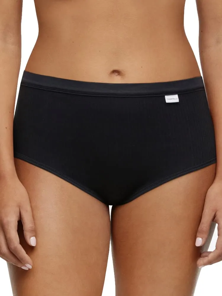 chantelle-cotton-comfort-culotte-taille-haute-femme-en-coton image 1