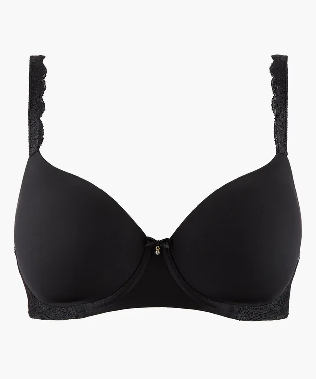 aubade-sweetessence-soutien-gorge-coque-bonnet-profond-noir image 1