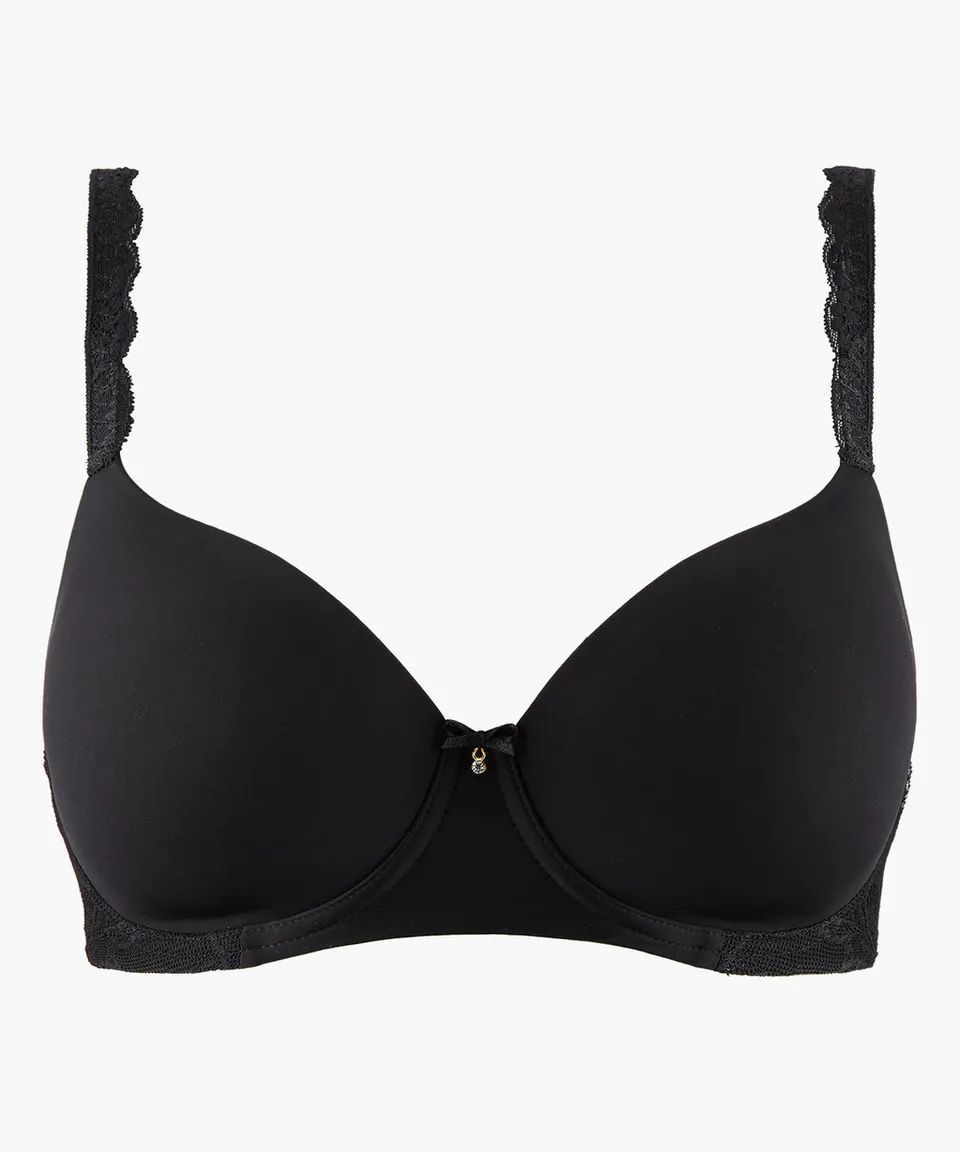 aubade-sweetessence-soutien-gorge-coque-bonnet-profond-noir image 1