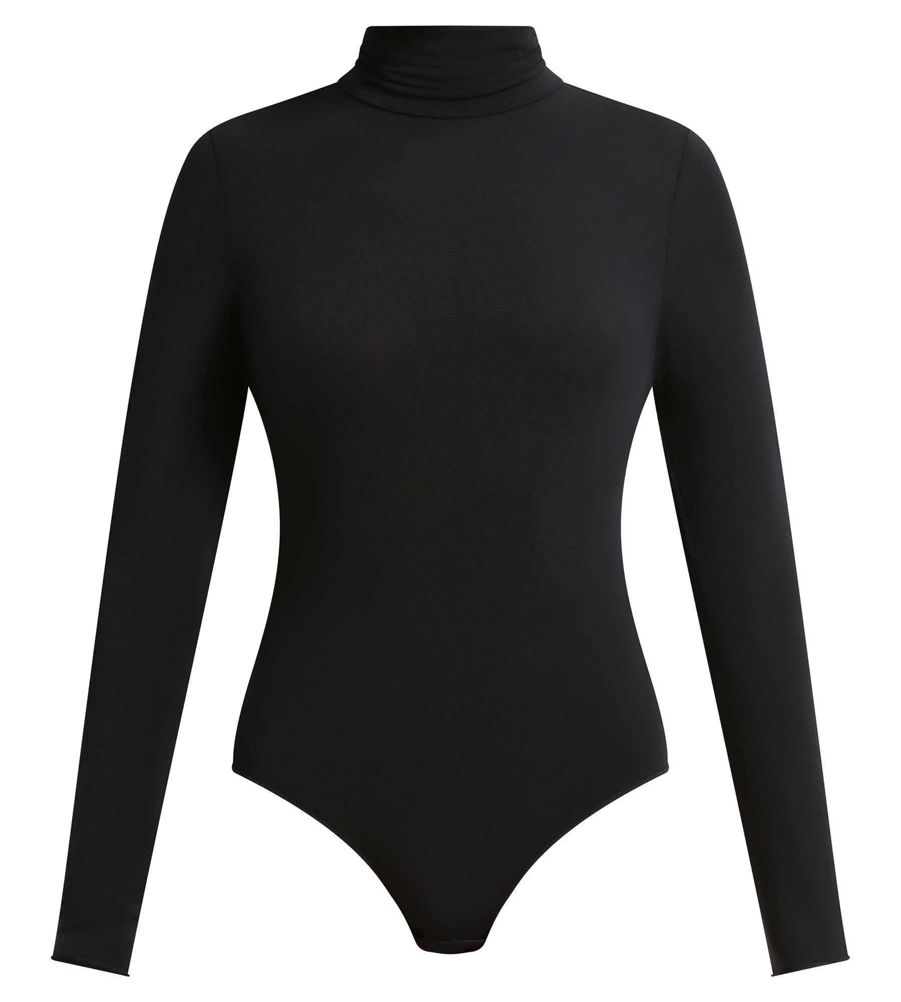 dim-light-warm-body-femme-col-roul-modal-cachemire-noir image 5