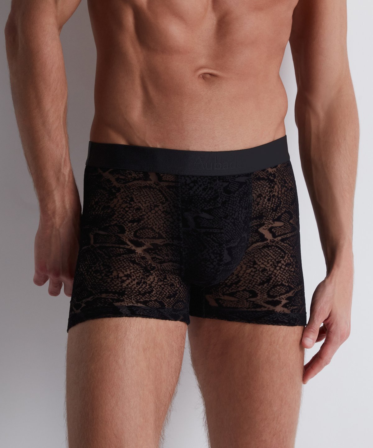 aubade-homme-boxer-black-python-2 image 3