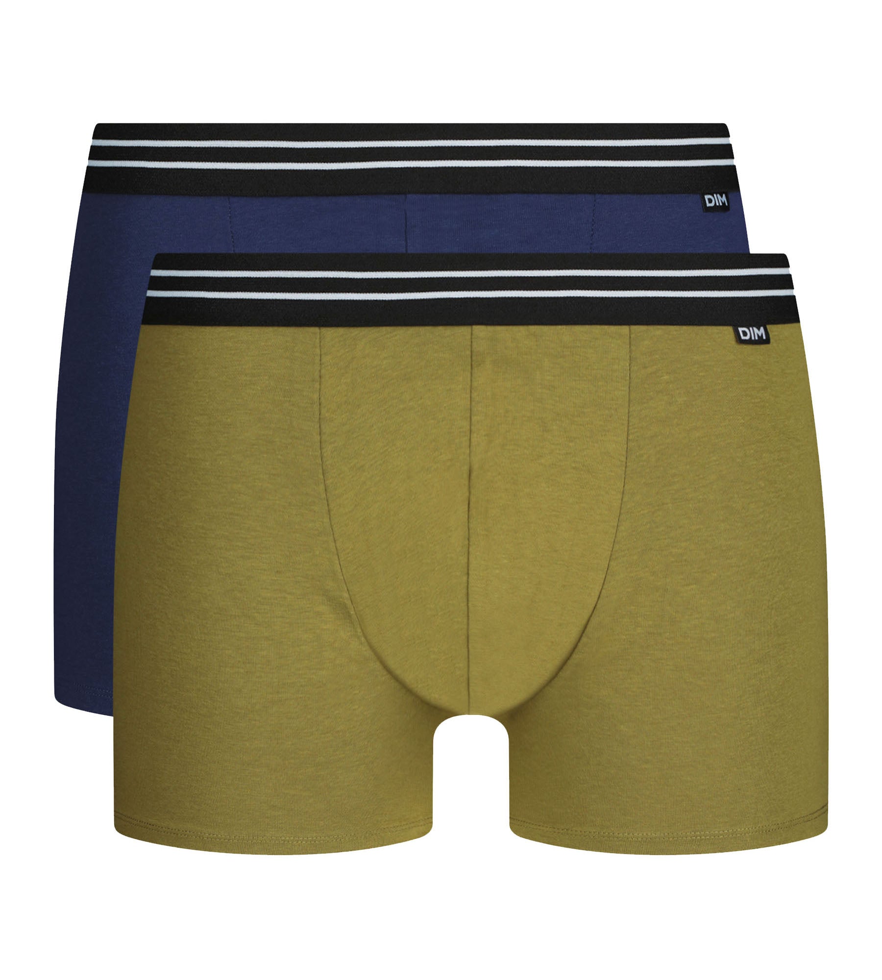 dim-ecodim-lot-de-2-boxers-homme-coton-stretch-cumin image 3