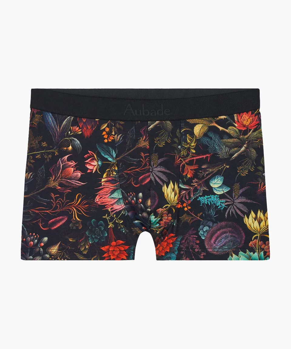 aubade-homme-boxer-herbarium-en-coton-modal image 1