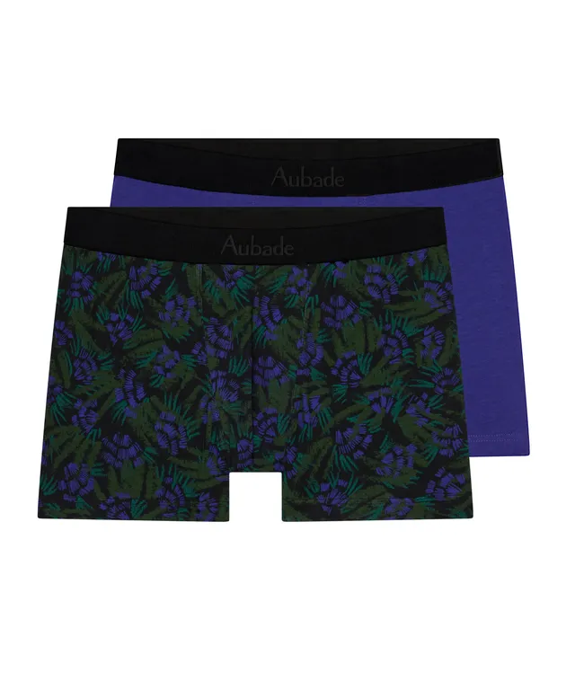 aubade-homme-pack-2-boxers-flower-work-3 image 1