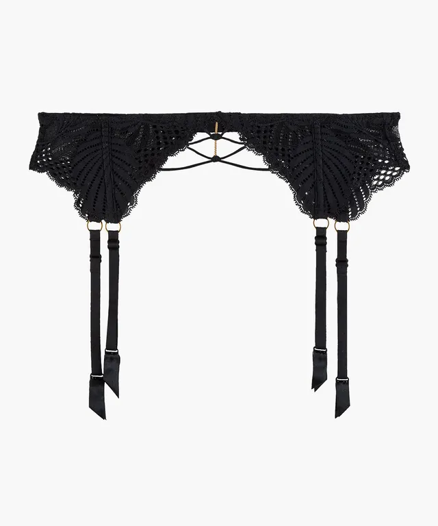 aubade-rythm-of-desire-porte-jarretelles-noir-2 image 1
