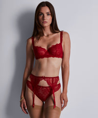 aubade-danse-des-sens-porte-jarretelles-irresistible-red-2 image 2