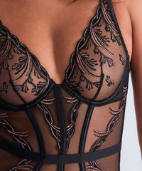aubade-cosmic-romance-basque-armatures-black-stripes image 6