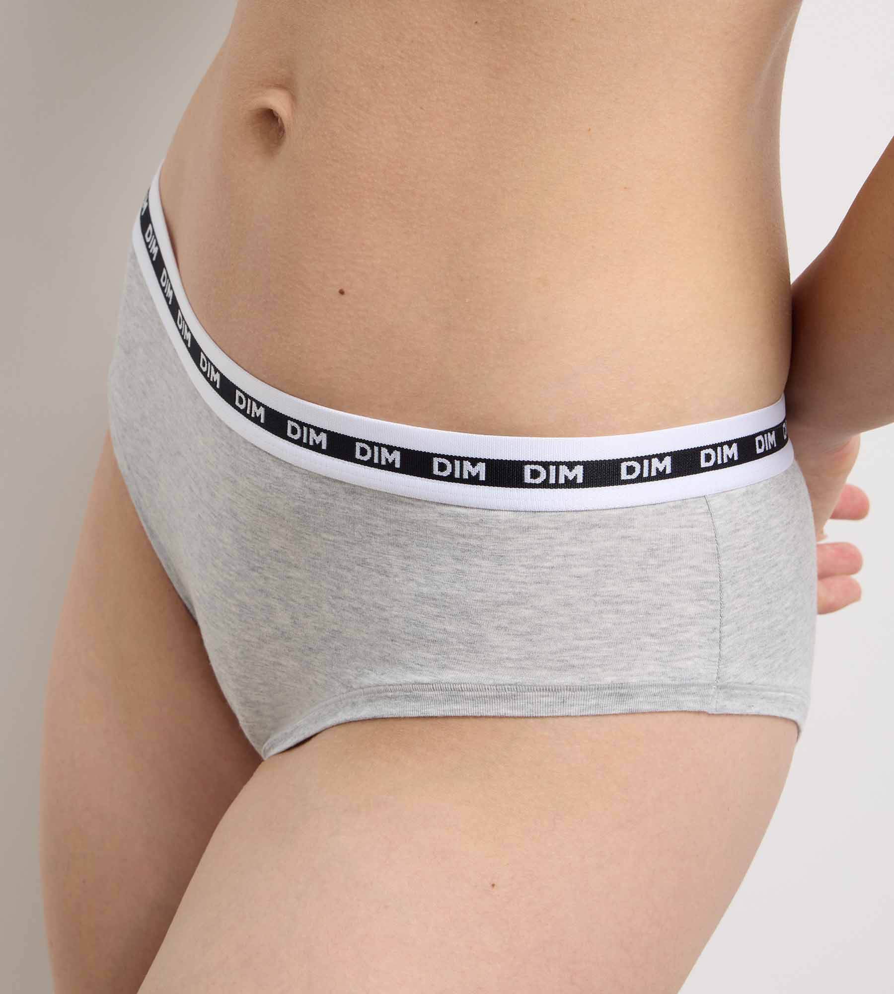 dim-icons-shorty-femme-gris-chin-en-coton-modal image 6