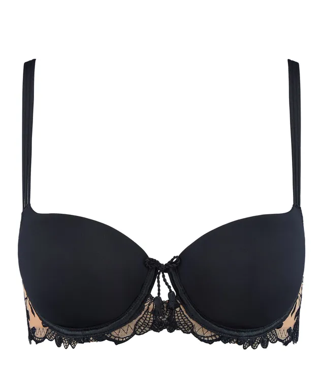 aubade-lovessence-soutien-gorge-demi-bonnet-black image 1
