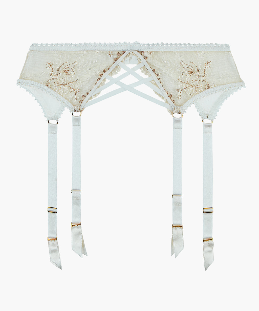 aubade-tr-sor-infini-porte-jarretelles-white-wind-dentelle-brod-e-bretelles-croi image 1