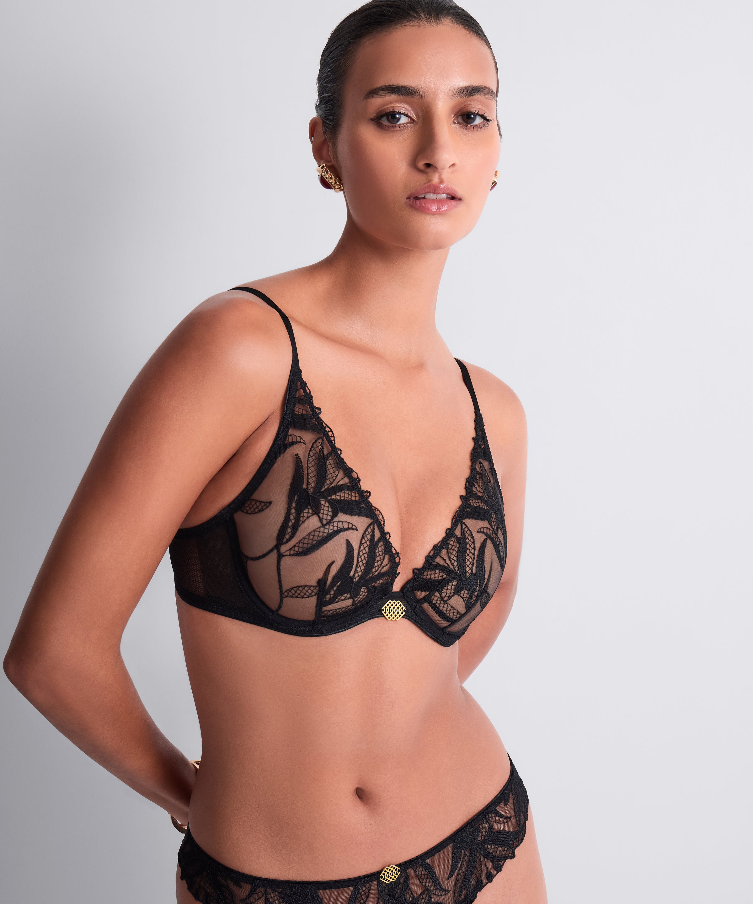aubade-sweet-euphoria-soutien-gorge-triangle-black image 2