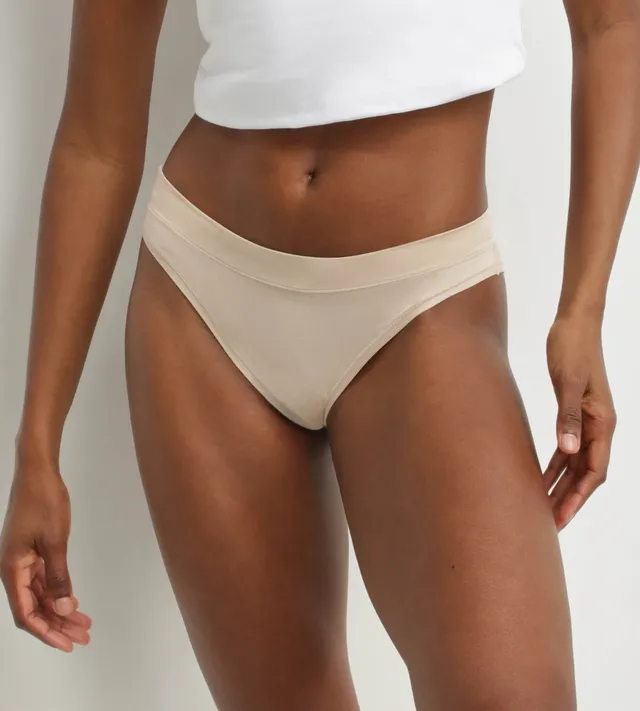 dim-comfort-collection-culotte-femme-coton-modal-nude image 1