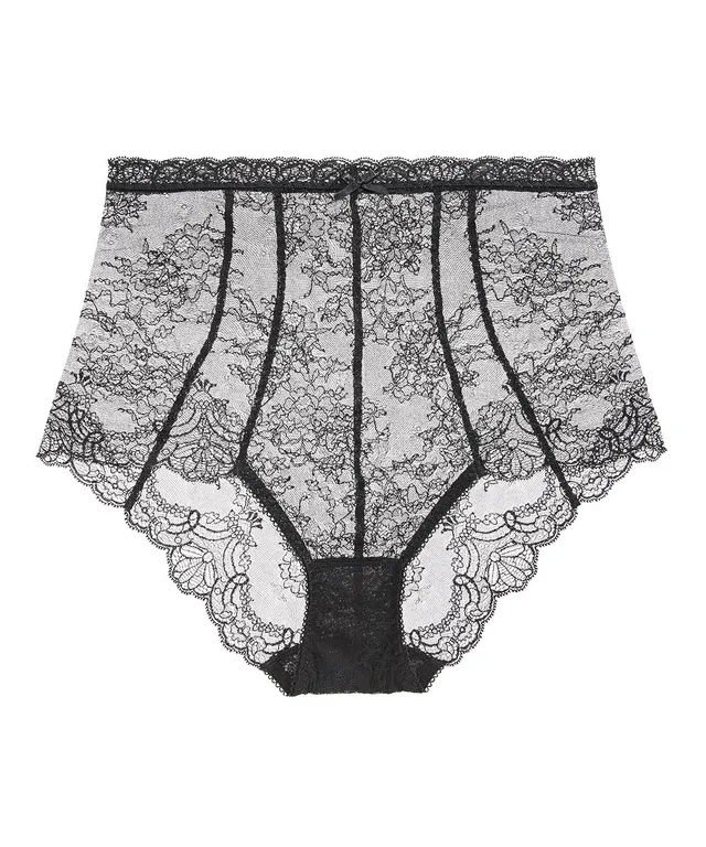 aubade-danse-des-sens-culotte-taille-haute-noir image 1