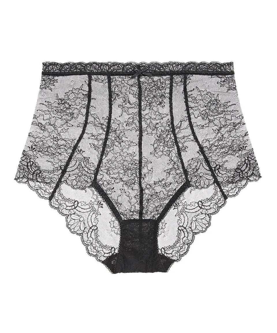 aubade-danse-des-sens-culotte-taille-haute-noir image 1