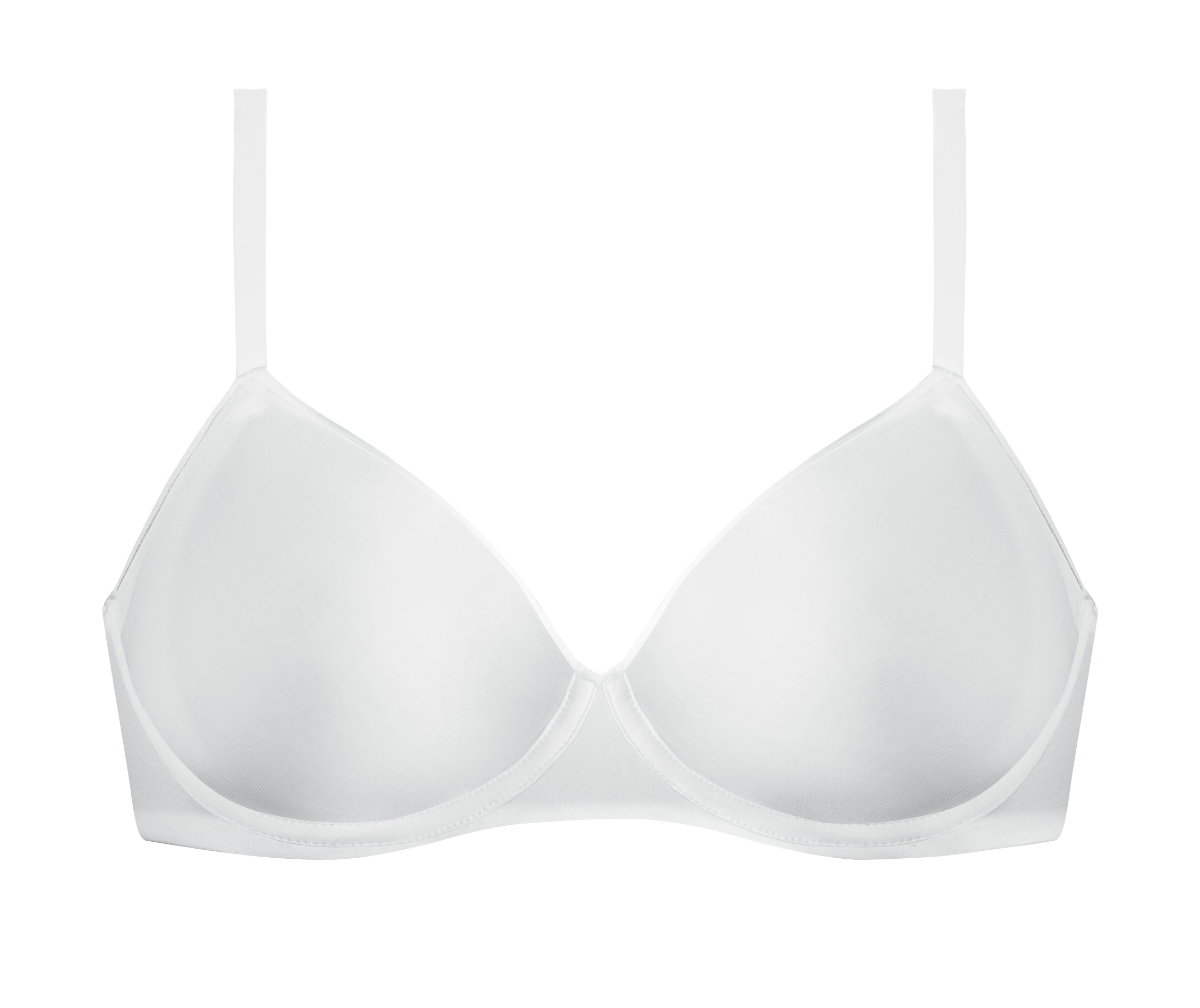 dim-invisible-light-soutien-gorge-triangle-sans-armature-blanc image 4