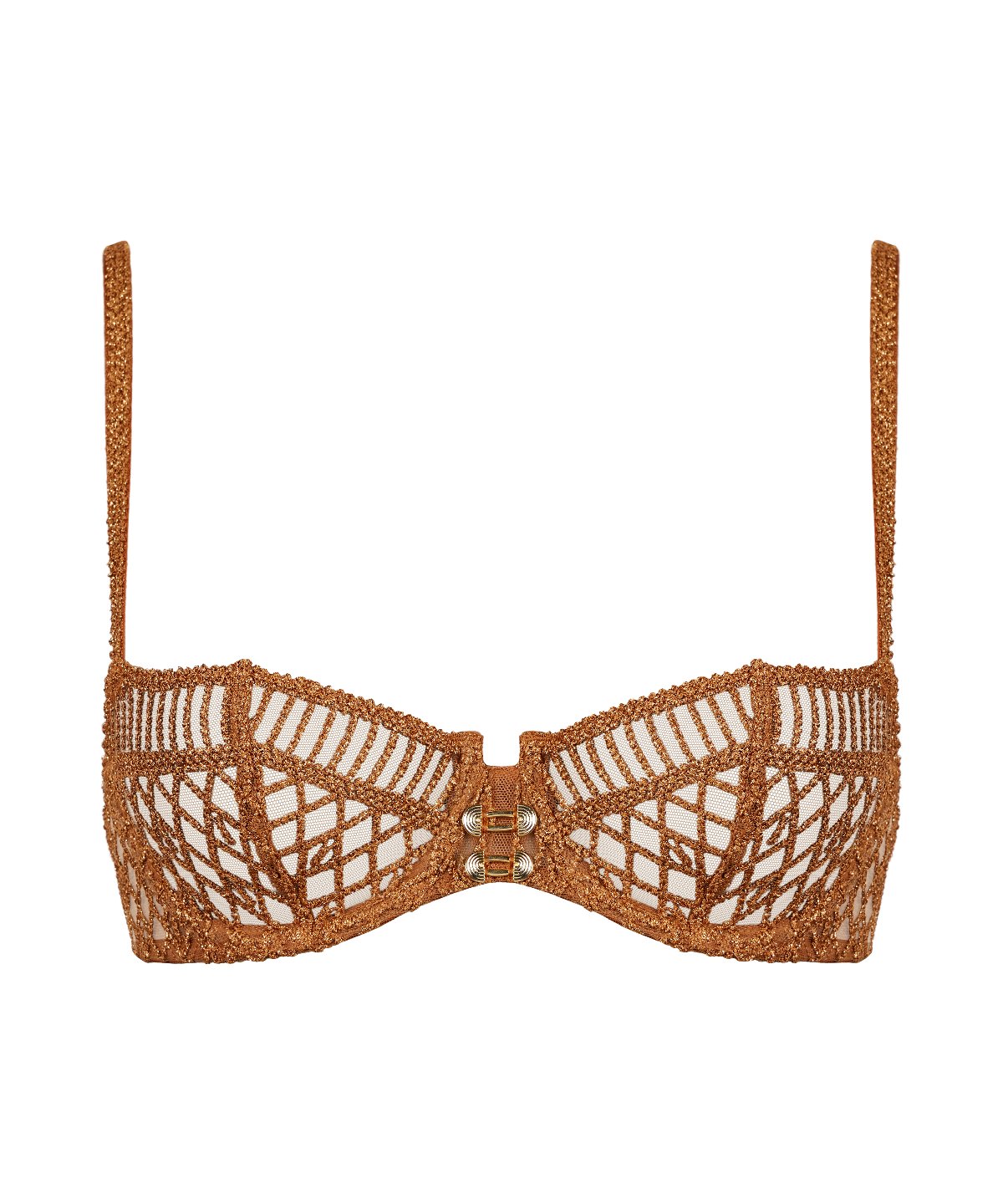 aubade-stardust-dream-soutien-gorge-corbeille-amber-gold image 1