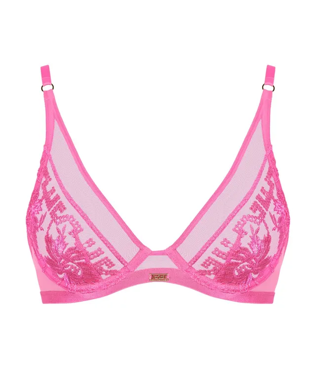 aubade-rules-of-attraction-soutien-gorge-triangle-armatur-exciting-pink image 1
