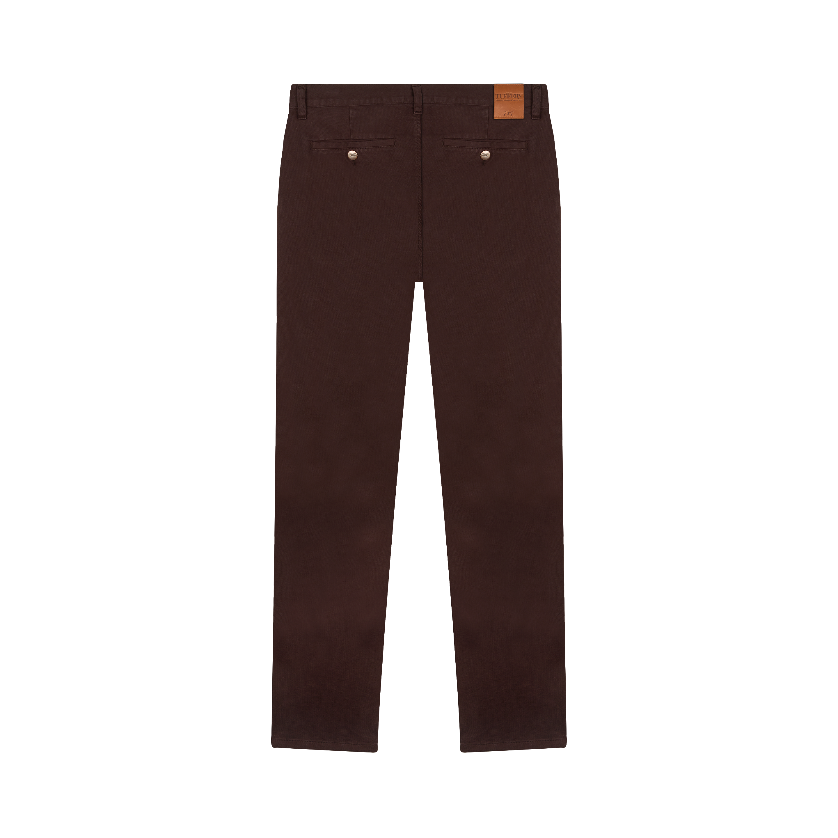 atelier-tuffery-chino-homme-droit-ajust-ernest-marron image 3