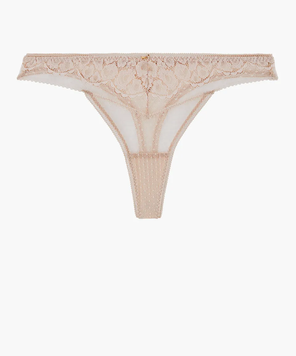 aubade-illusion-fauve-string-th-blanc-dentelle-animal image 1