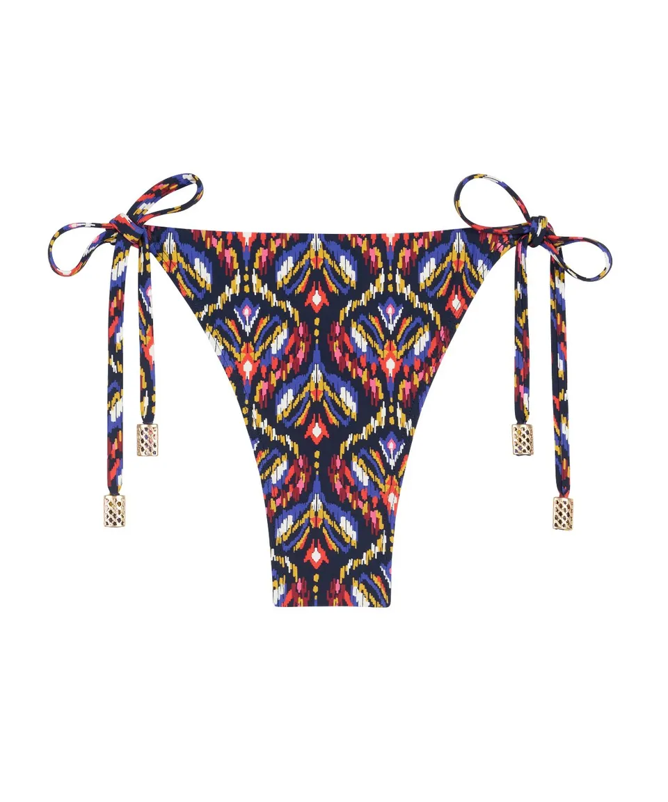 aubade-sunkissed-allure-bas-de-maillot-tanga-ikat-nouettes image 1