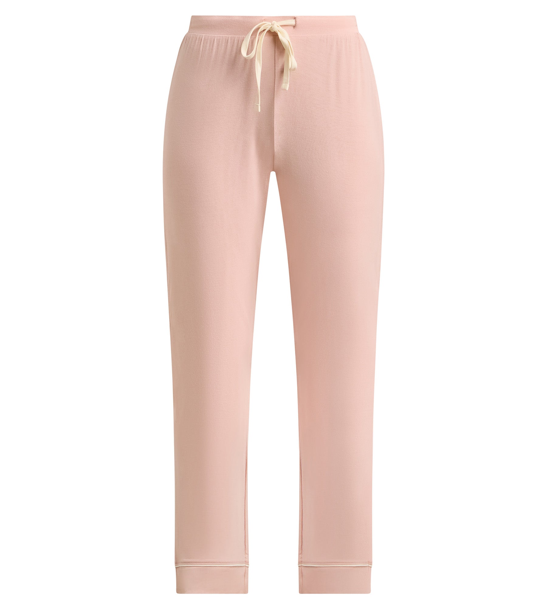 dim-pantalon-droit-en-viscose-lastique-soft-blush-rose image 4