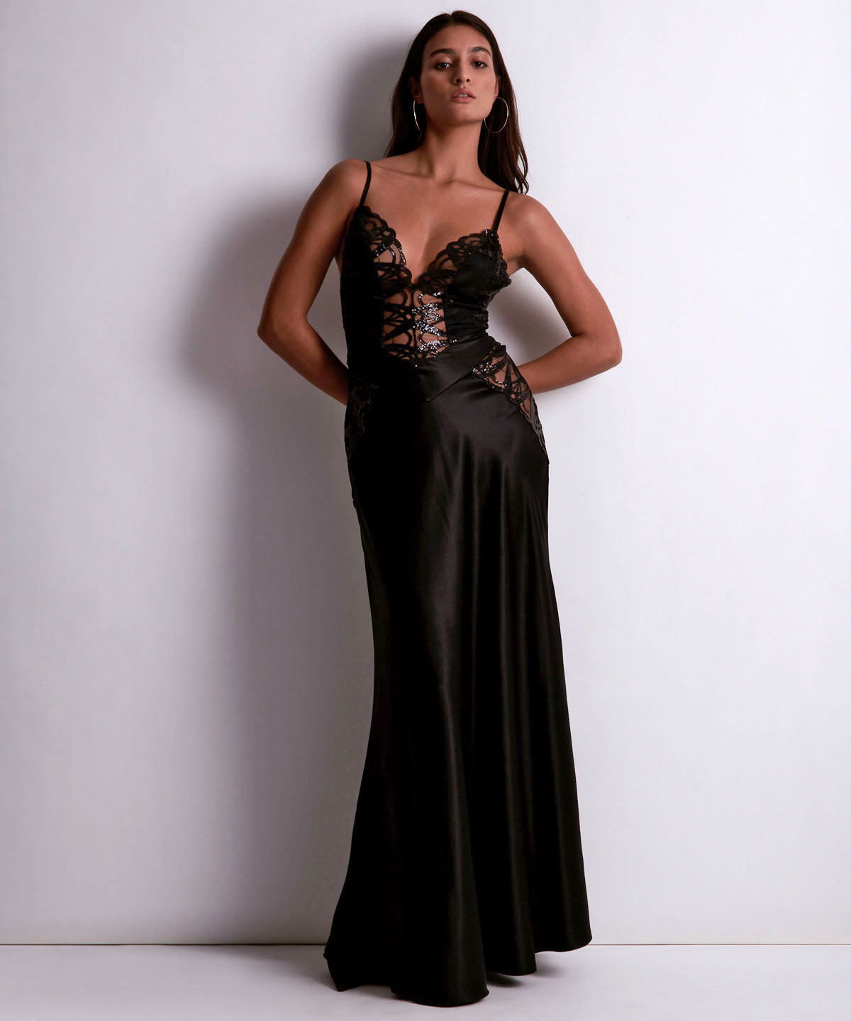 aubade-luxury-edition-nuisette-longue-night-out image 7