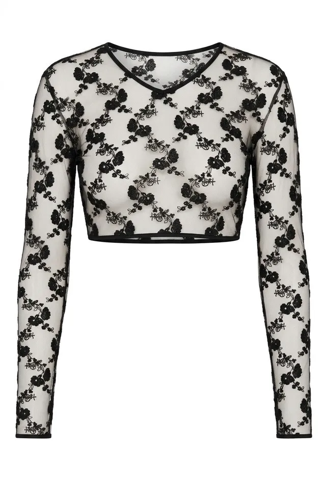 cadolle-crop-top-broderie-b-guin-top-lingerie-tulle-brod image 1