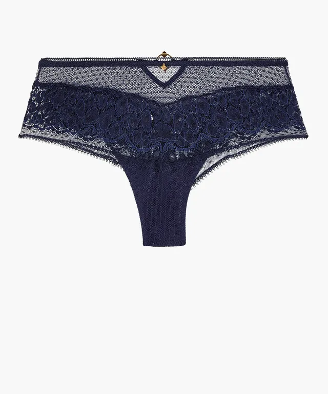 aubade-illusion-fauve-shorty-bleu-cr-puscule-2 image 1