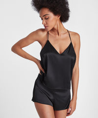 aubade-silk-desire-shorty-black image 3