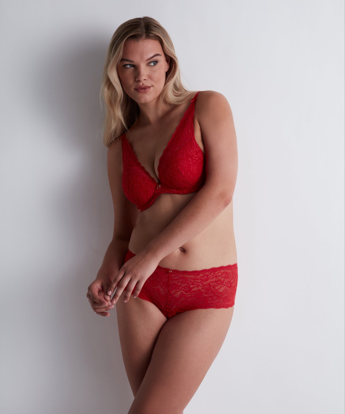 aubade-rosessence-soutien-gorge-plunge-foulard-gala-2 image 2