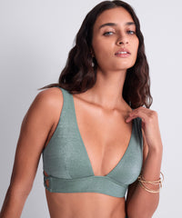 aubade-summer-glow-triangle-haut-bikini-aqua image 2