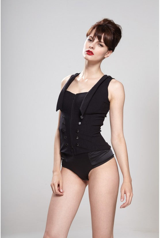 cadolle-rachel-culotte-corset-e-satin-noir-taille-haute image 2