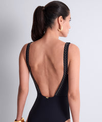 aubade-summer-stars-maillot-de-bain-racerback-black image 4