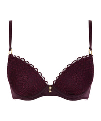 aubade-loge-du-d-sir-soutien-gorge-push-up-moul-deep-berry image 7