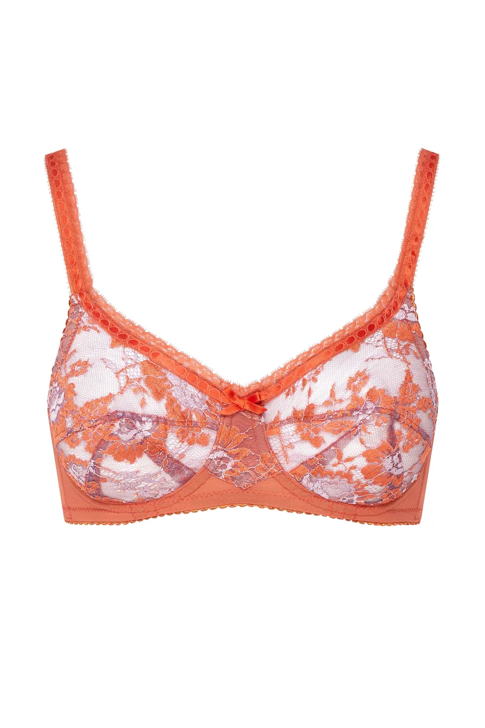 cadolle-424-cl-mentine-soutien-gorge-balconnet-dentelle-orange-mauve image 1