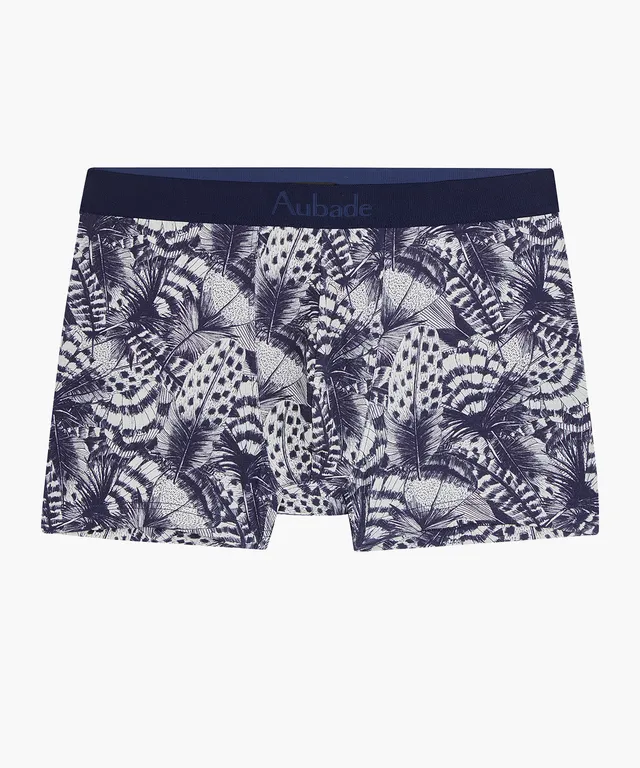 aubade-homme-boxer-plumes-marine-3 image 1