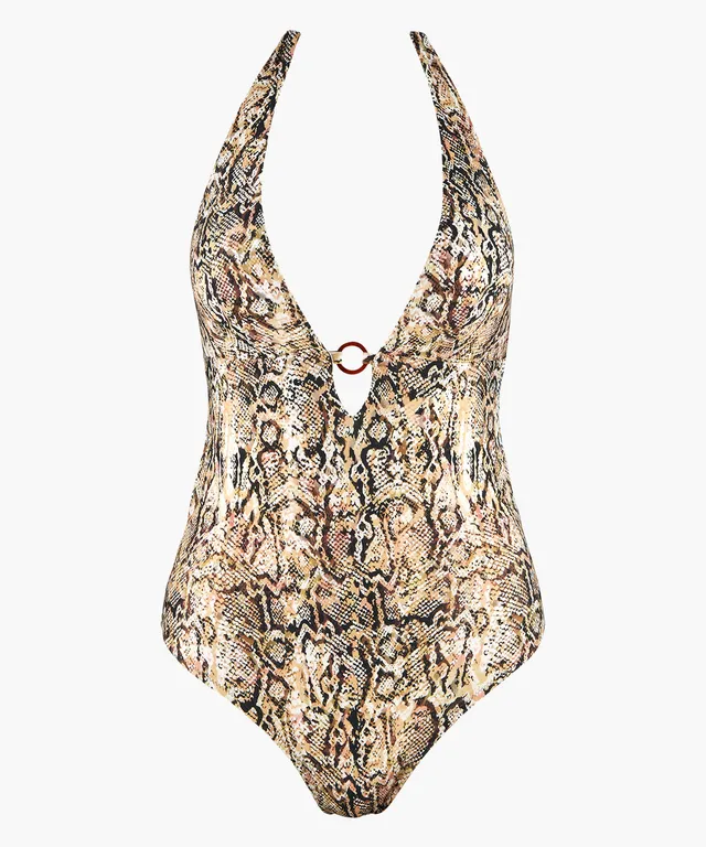 aubade-fierce-spirit-maillot-de-bain-1-pi-ce-coque-serpent image 1