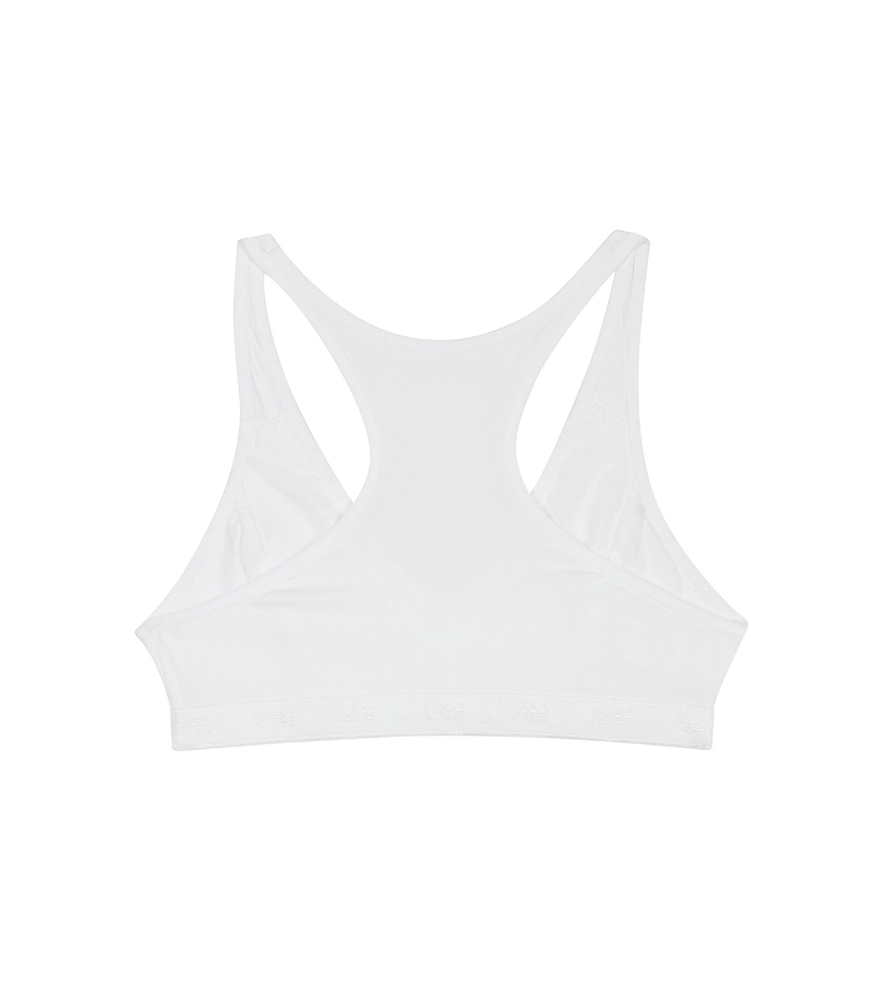 dim-pocket-micro-girl-brassi-re-de-sport-blanche-en-microfibre image 2