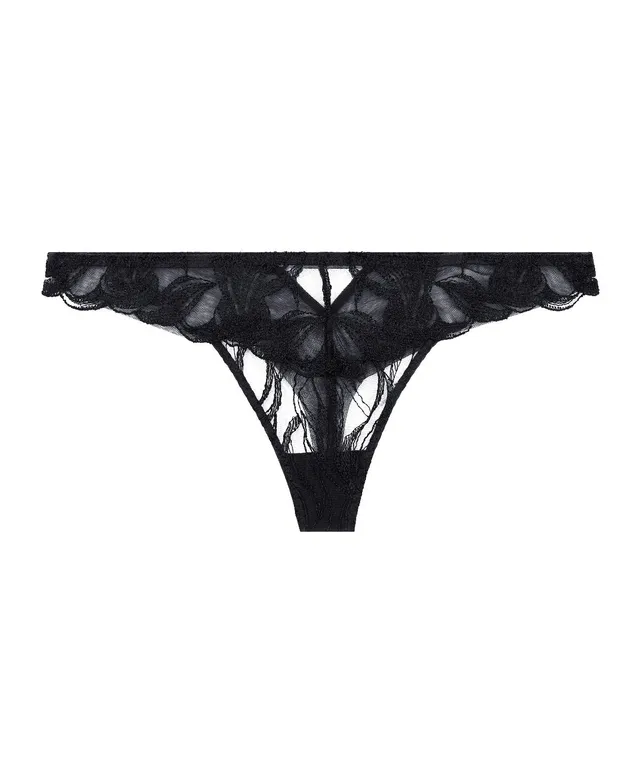 aubade-into-the-groove-tanga-black image 1