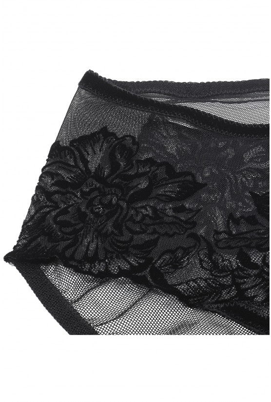 cadolle-culotte-colchique-noire-velours image 3