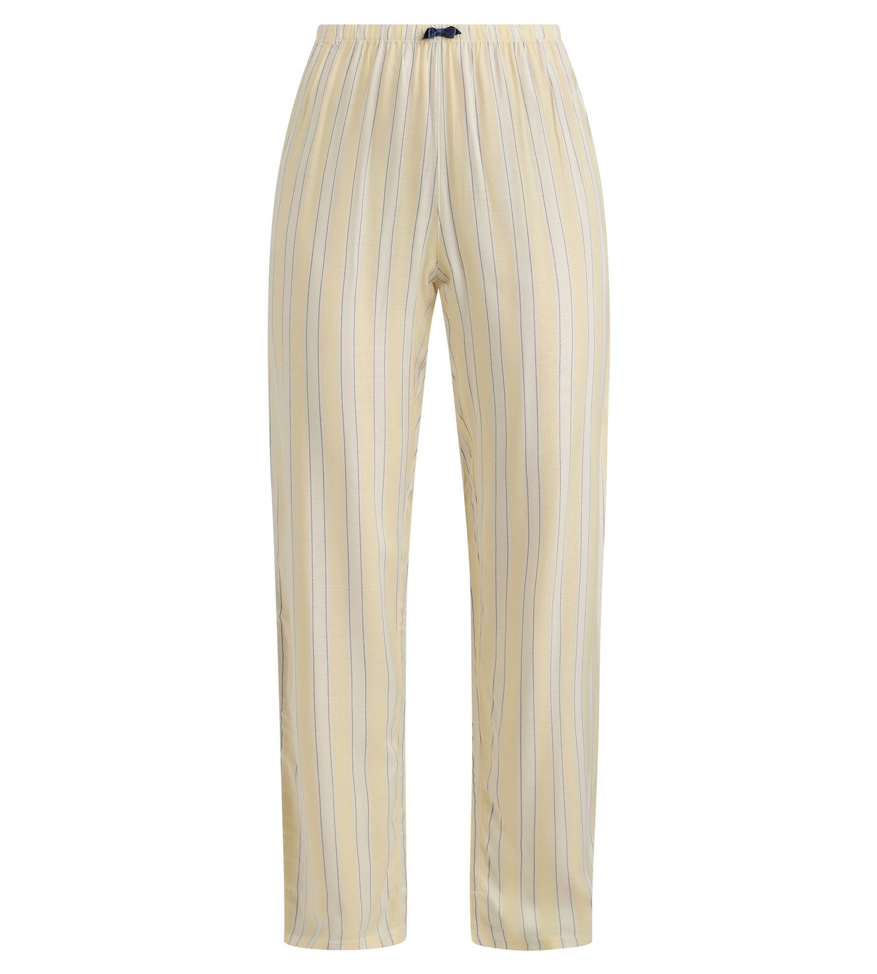 dim-slow-days-pantalon-pyjama-twill-ray-cru-jaune image 4